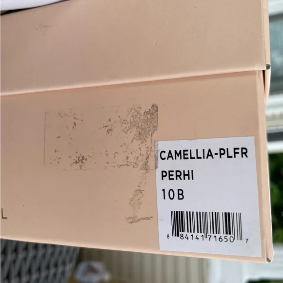 Loeffler Randall Camellia Pleated Knot Rhinestone Heeled Sandal Size 10 (NWB) - Picture 5 of 10